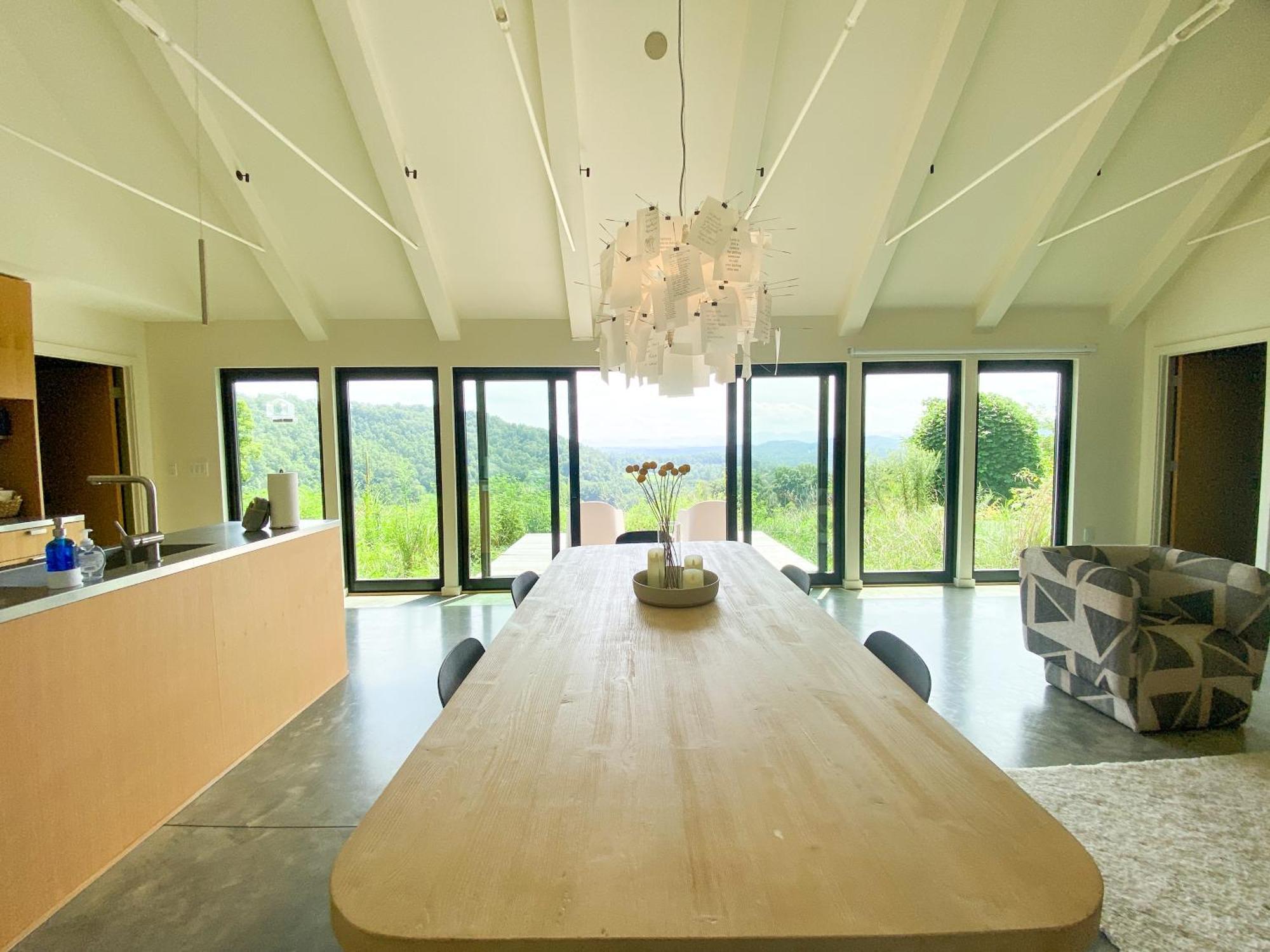 Vila Morgan Branch Cabin In Marshall Exteriér fotografie