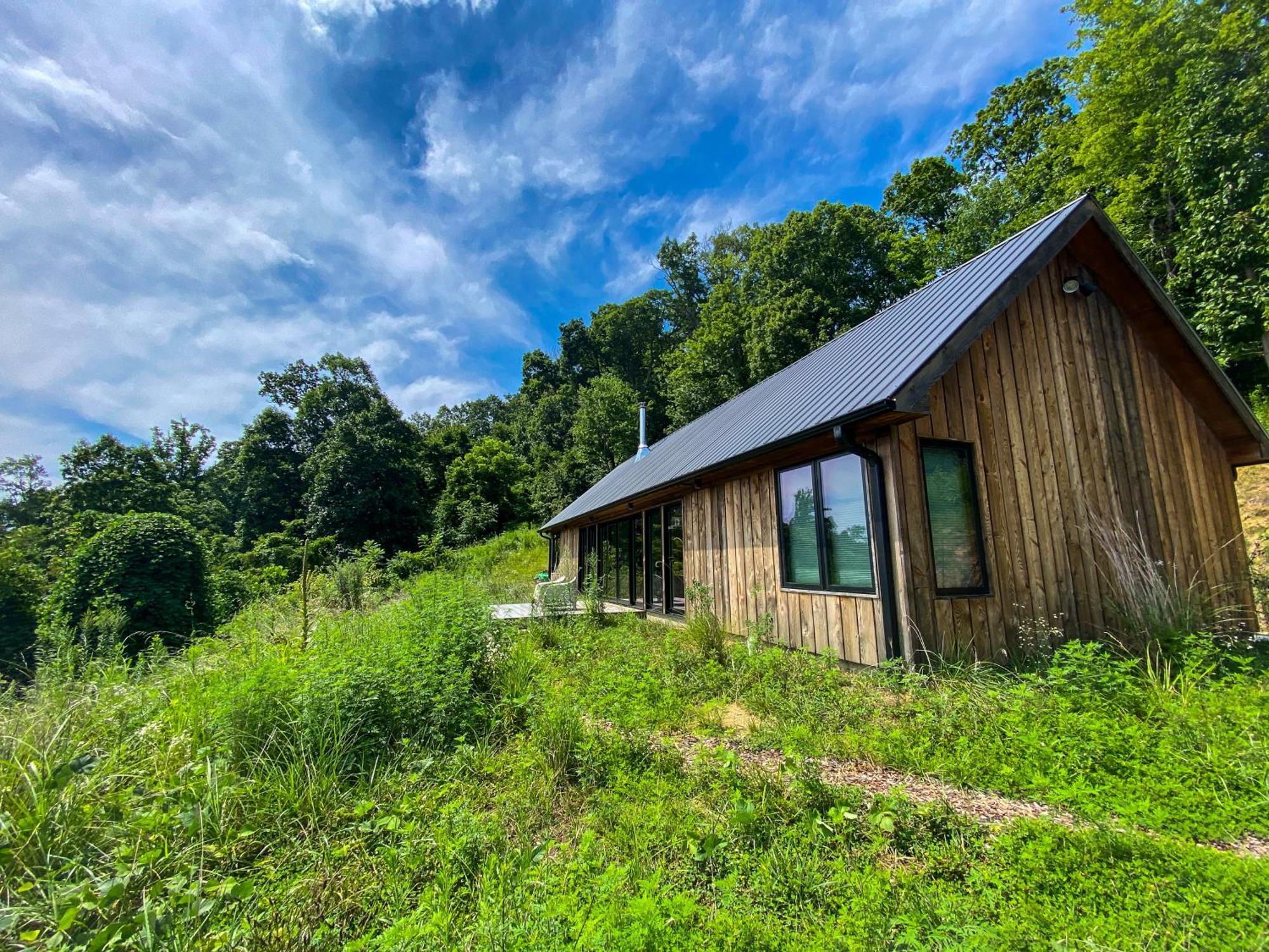 Vila Morgan Branch Cabin In Marshall Exteriér fotografie
